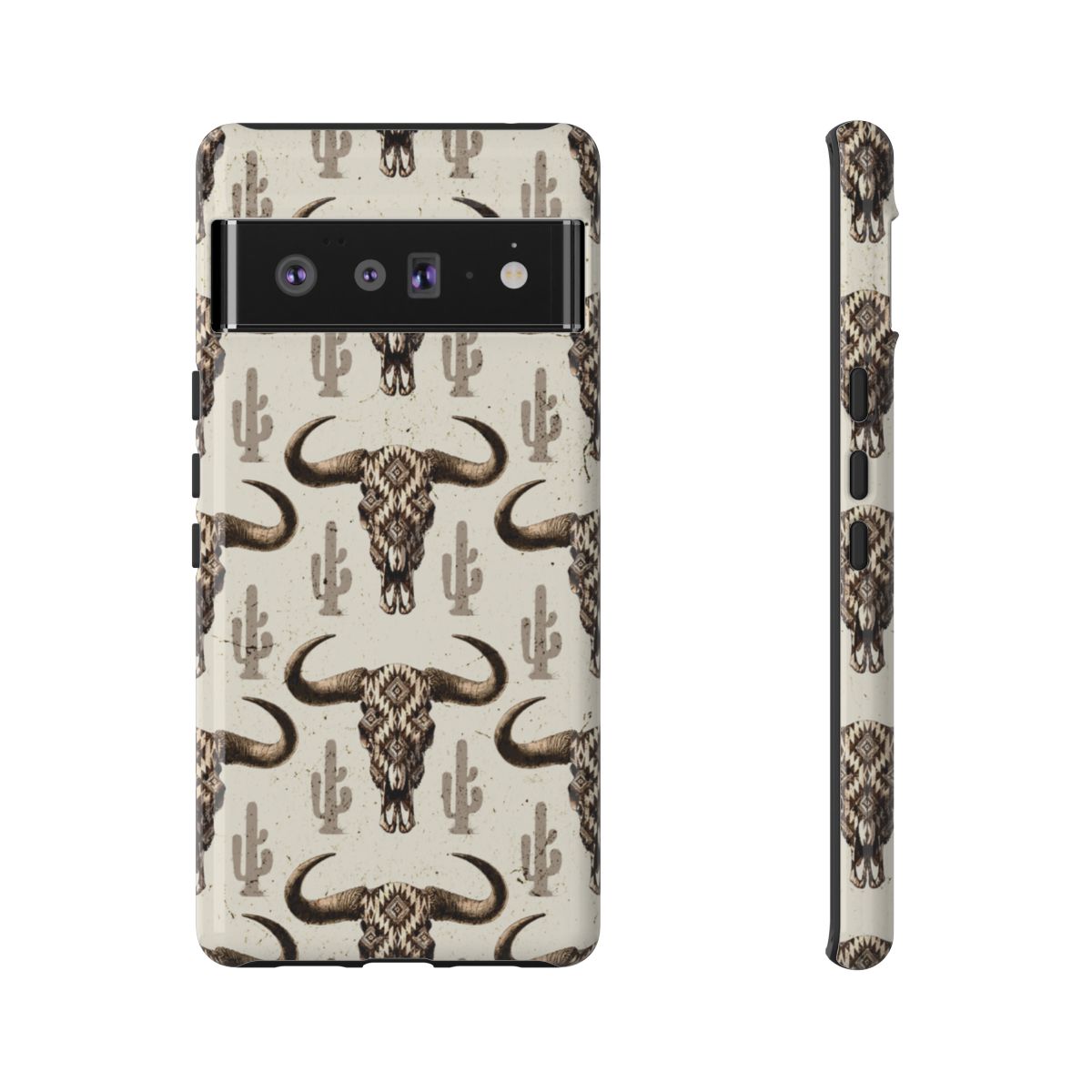 Cactus Aztec Skull Tough Case