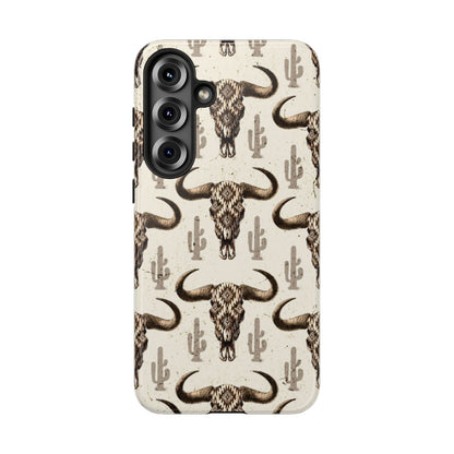 Cactus Aztec Skull Tough Case