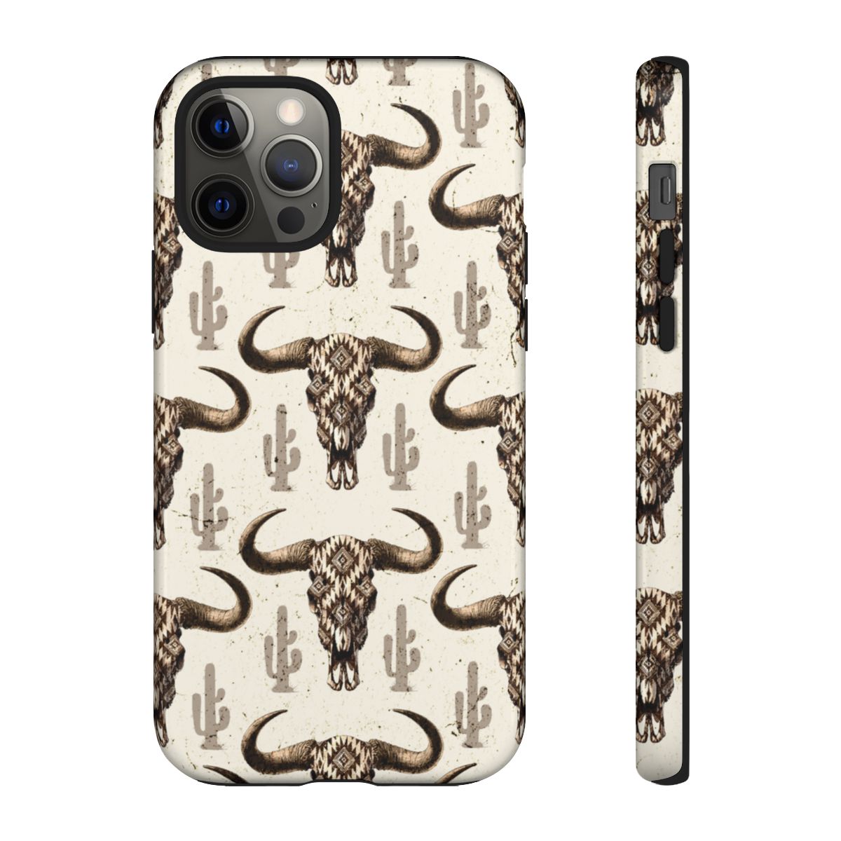 Cactus Aztec Skull Tough Case