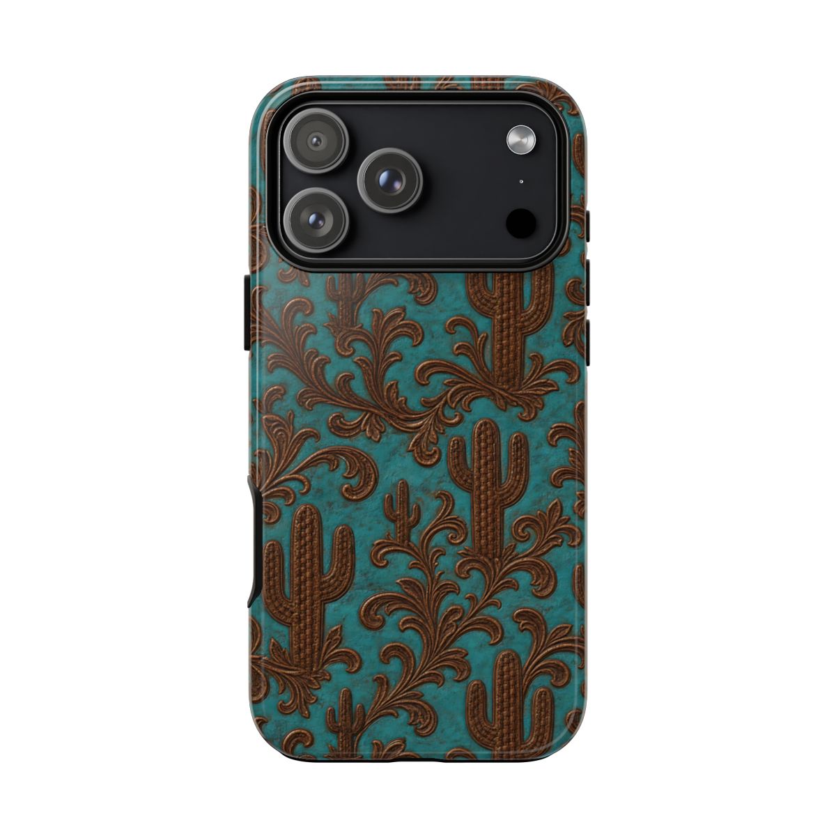 Cactus + Scrolls Tough Case - iPhone 18 Pro Max