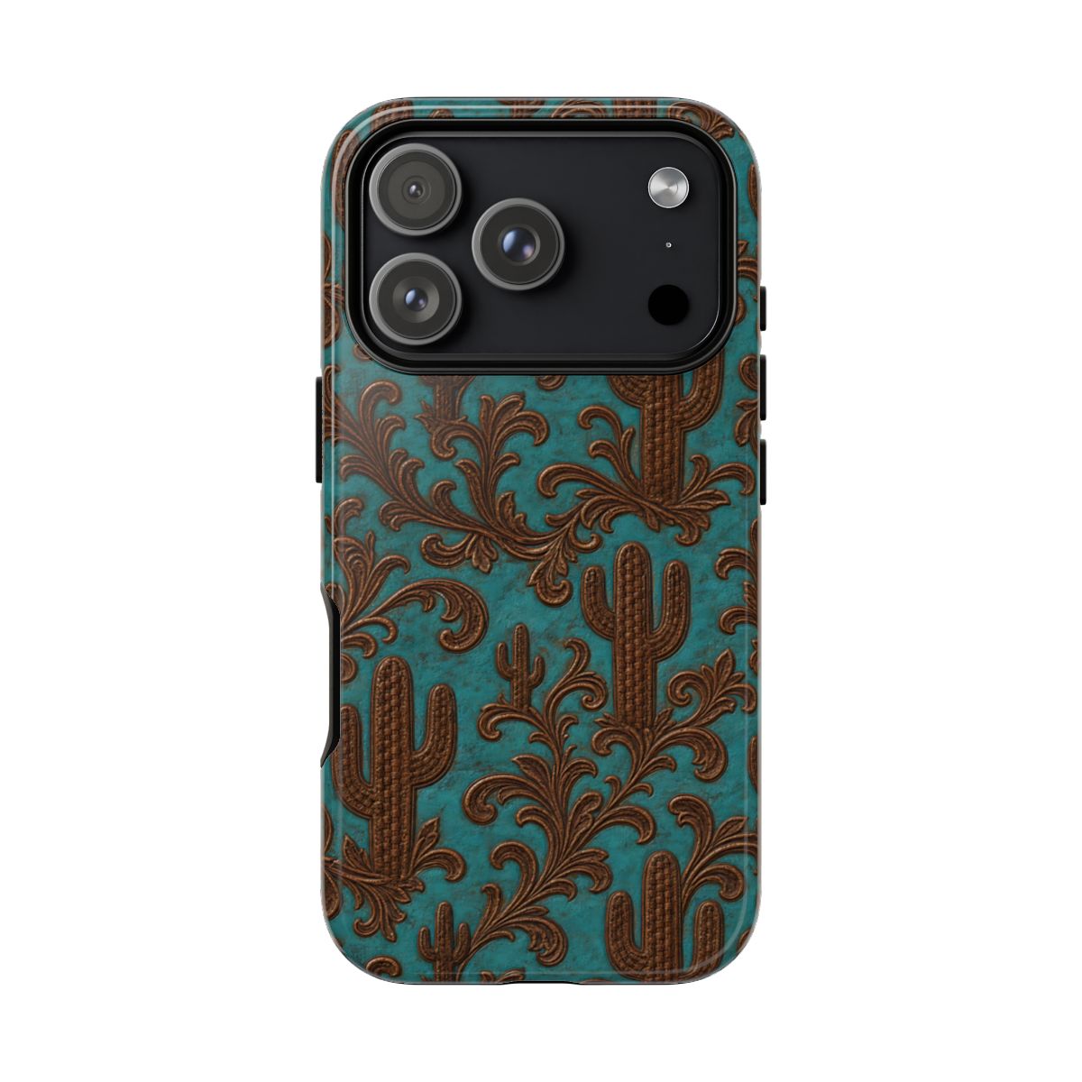 Cactus + Scrolls Tough Case - iPhone 18 Pro