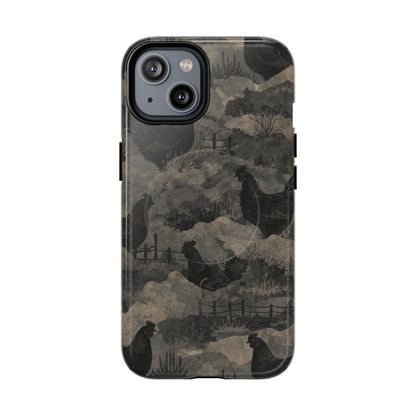 Camo Chickens Magnetic Case