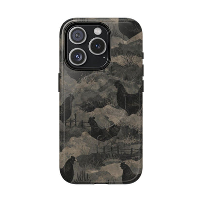 Camo Chickens Magnetic Case