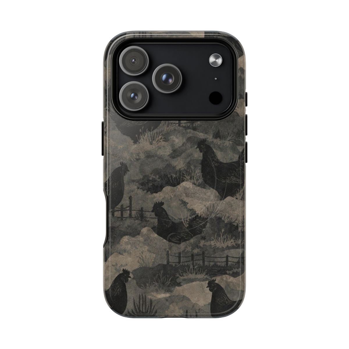 Camo Chickens Magnetic Case