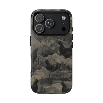 Camo Chickens Tough Case - iPhone 18 Pro