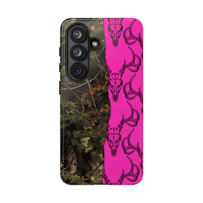 Camo Deer Skulls Pink Tough Case