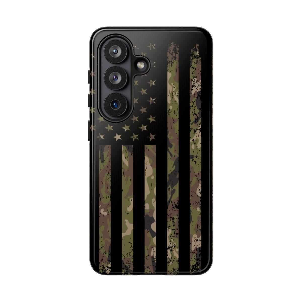 Camo Flag Patriotic Tough Case