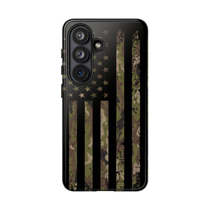 Camo Flag Patriotic Tough Case