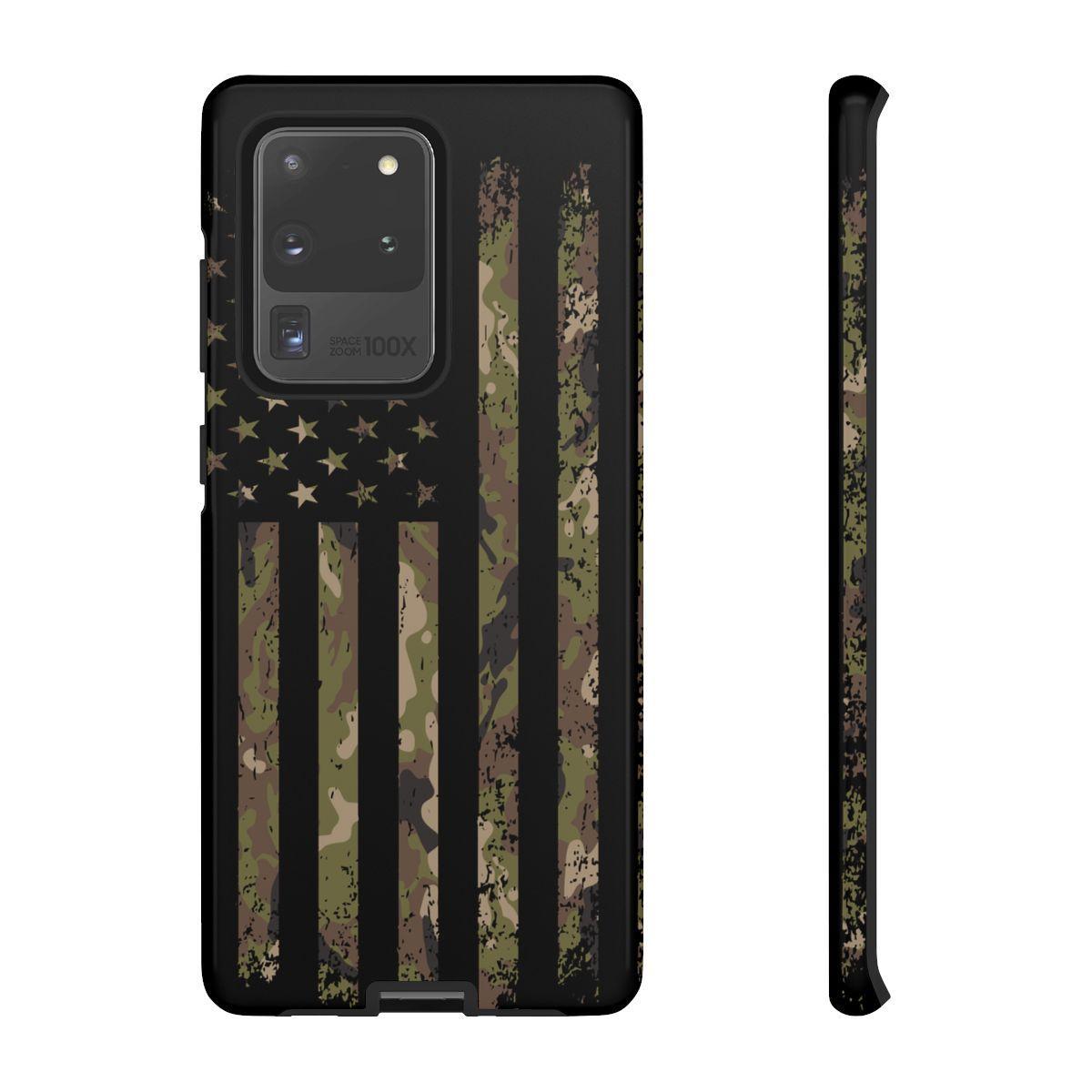 Camo Flag Patriotic Tough Case