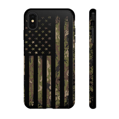 Camo Flag Patriotic Tough Case