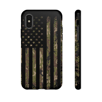 Camo Flag Patriotic Tough Case