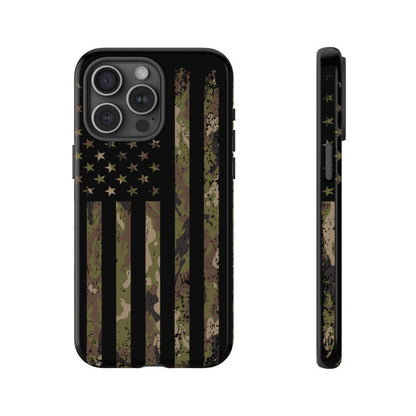 Camo Flag Patriotic Tough Case