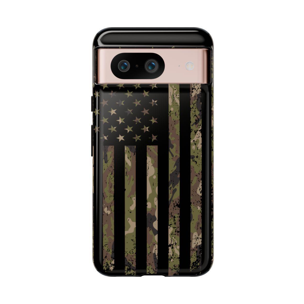 Camo Flag Patriotic Tough Case