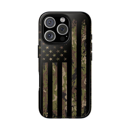 Camo Flag Patriotic Tough Case
