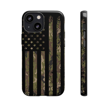 Camo Flag Patriotic Tough Case