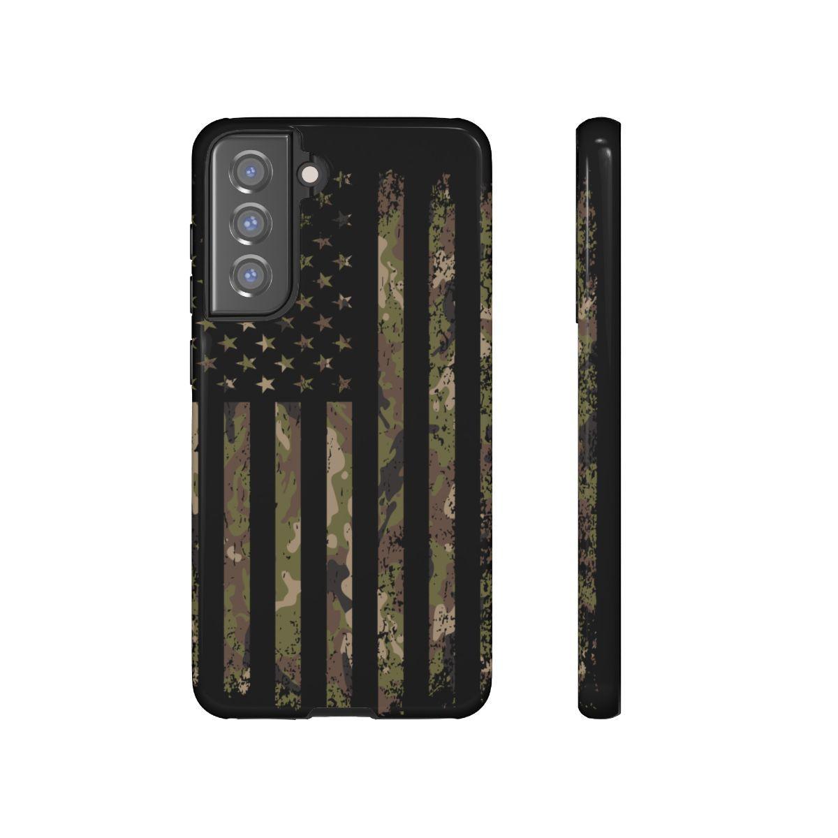 Camo Flag Patriotic Tough Case