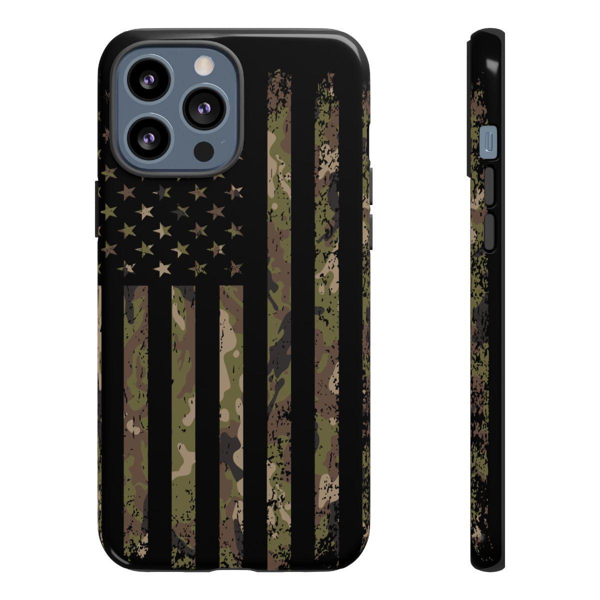 Camo Flag Patriotic Tough Case