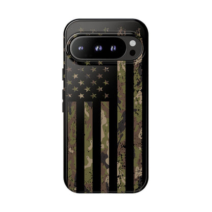 Camo Flag Patriotic Tough Case