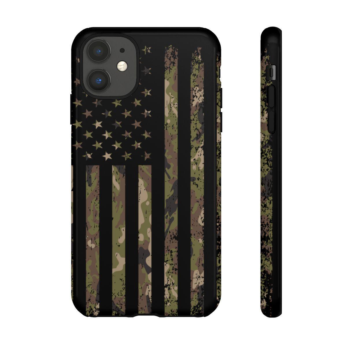 Camo Flag Patriotic Tough Case