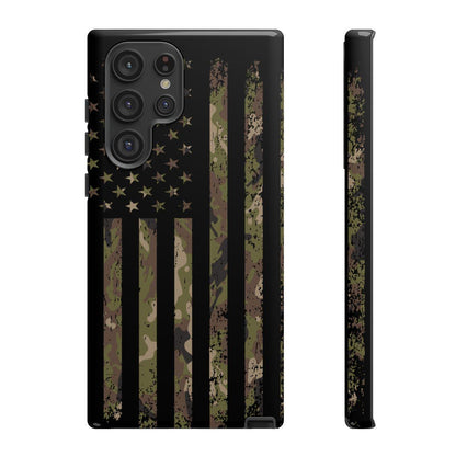 Camo Flag Patriotic Tough Case