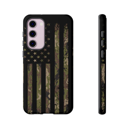 Camo Flag Patriotic Tough Case