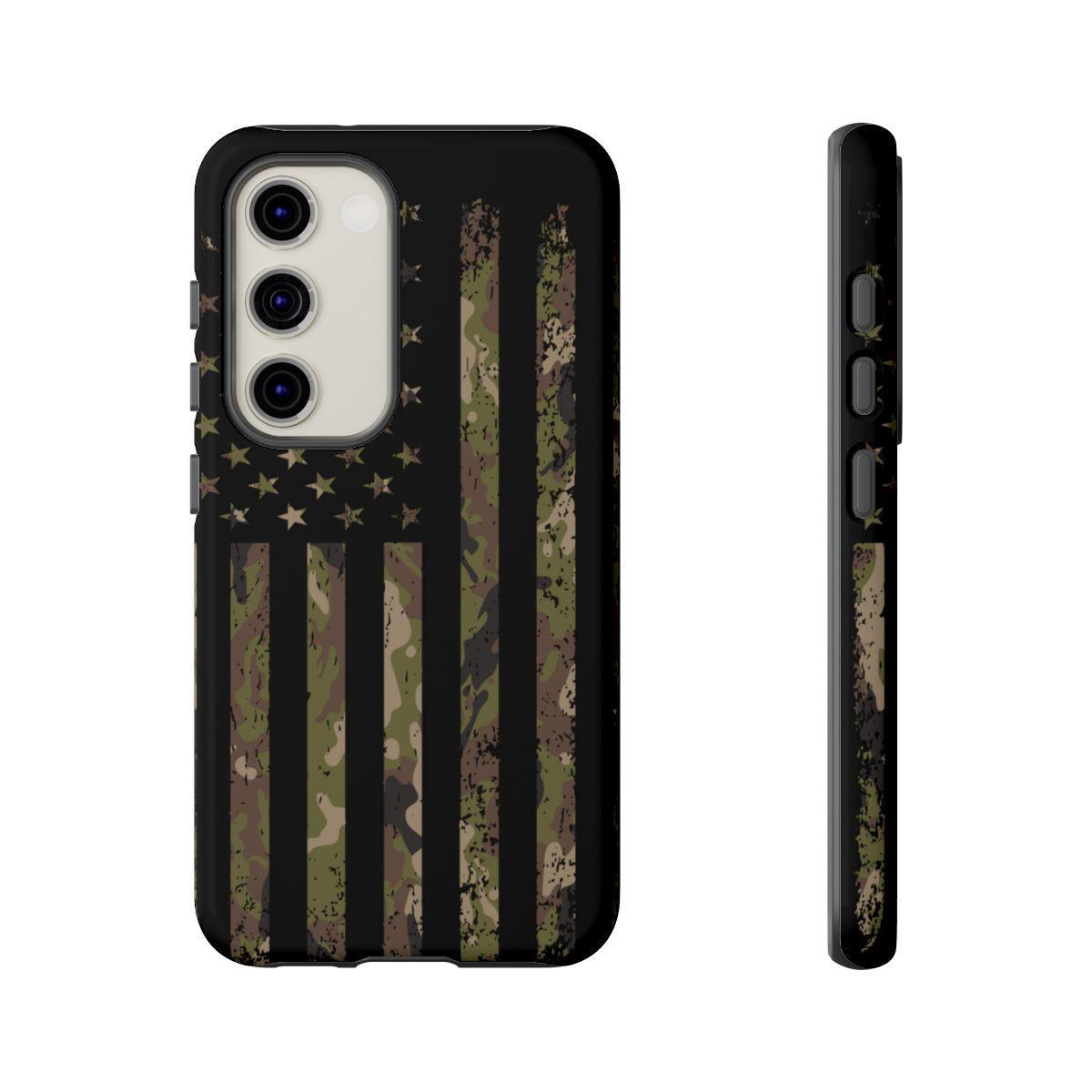 Camo Flag Patriotic Tough Case