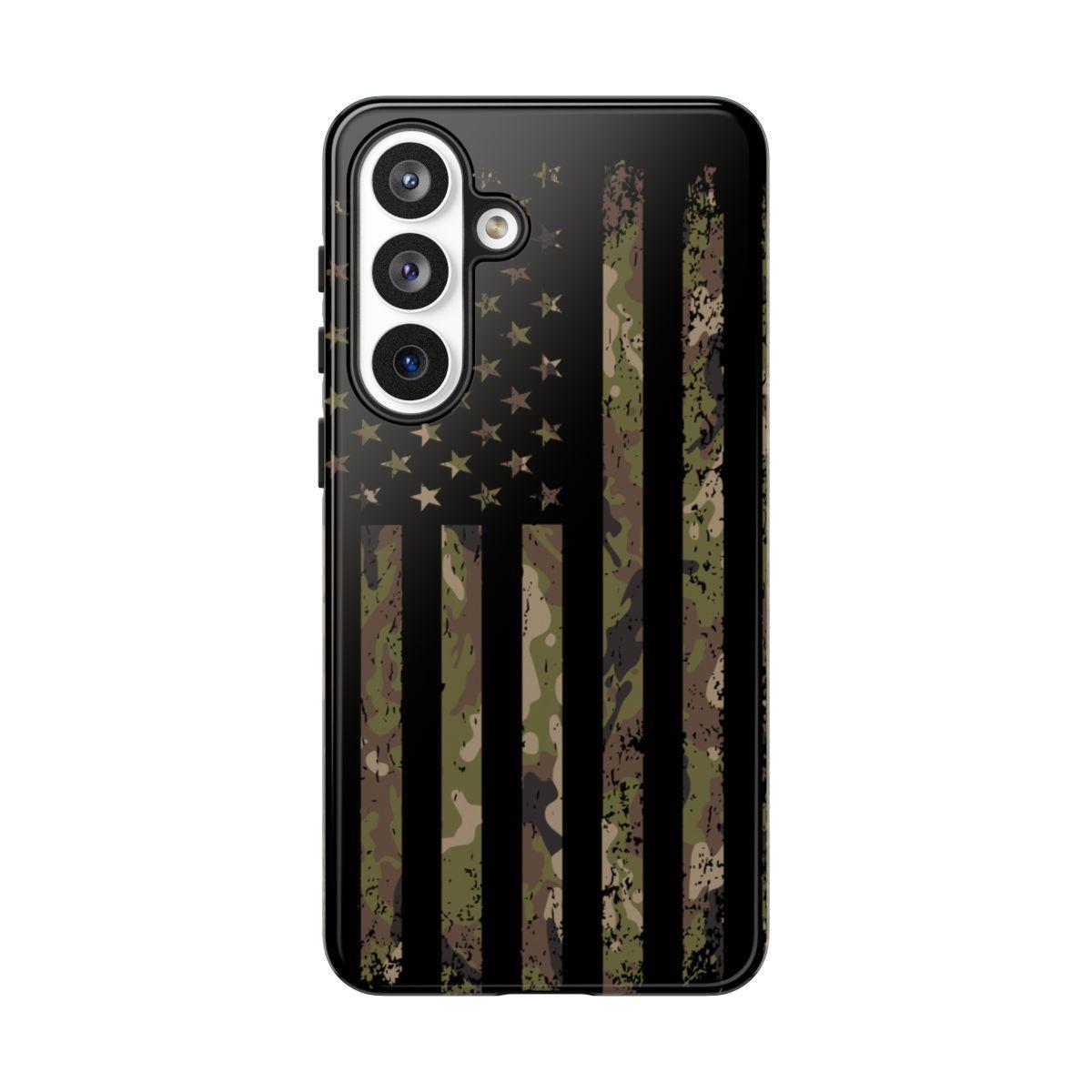 Camo Flag Patriotic Tough Case