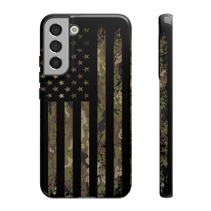 Camo Flag Patriotic Tough Case