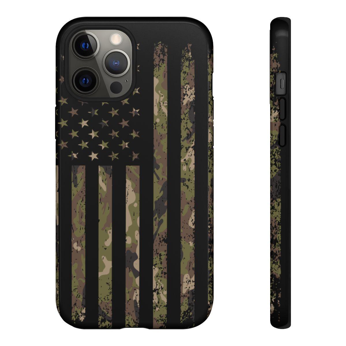 Camo Flag Patriotic Tough Case