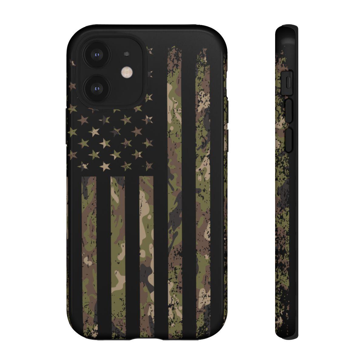 Camo Flag Patriotic Tough Case