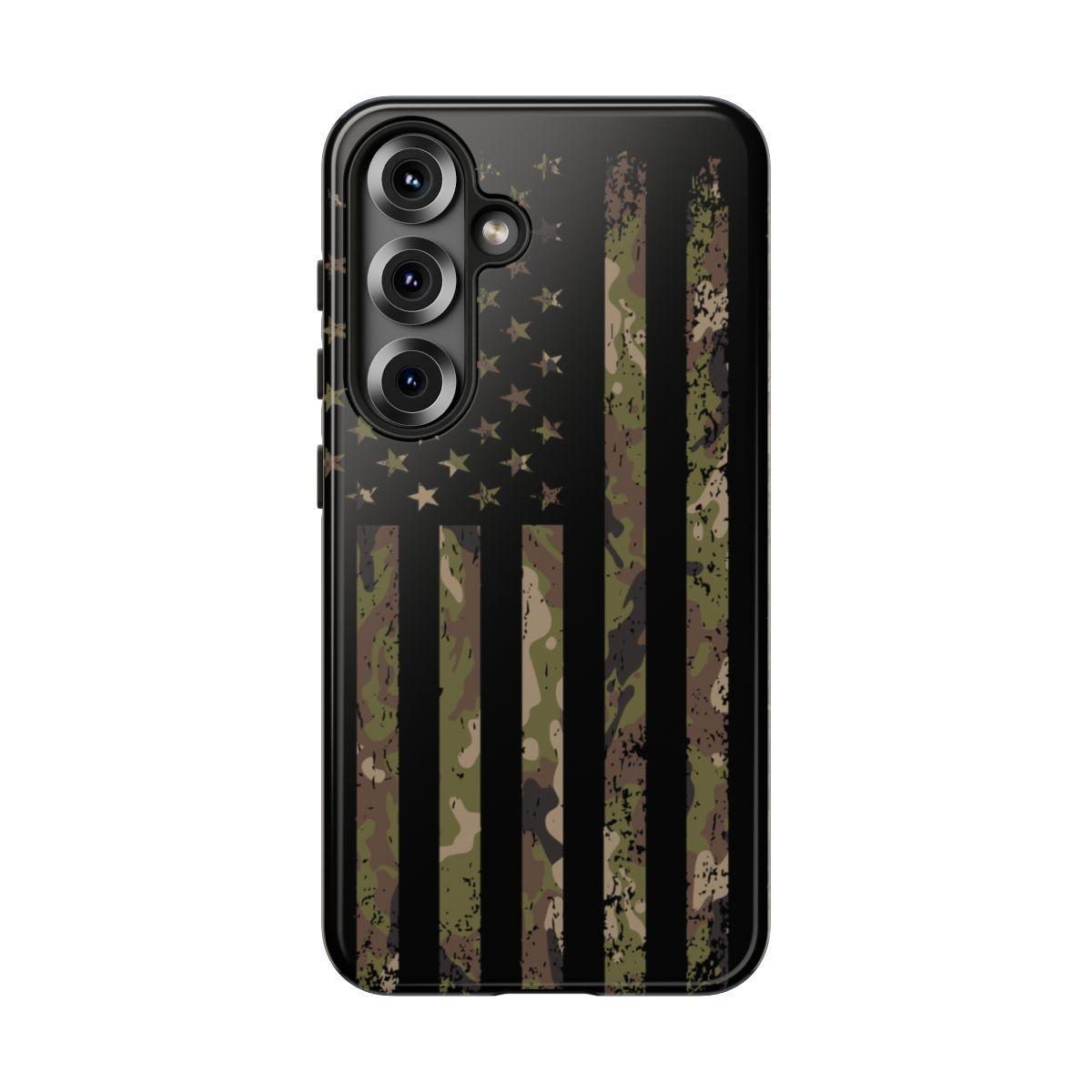 Camo Flag Patriotic Tough Case