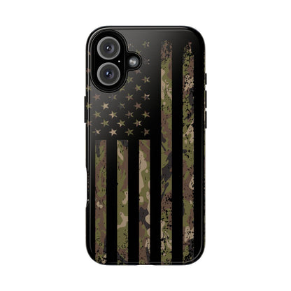 Camo Flag Patriotic Tough Case