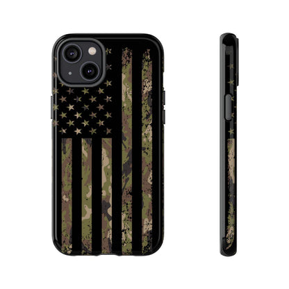 Camo Flag Patriotic Tough Case