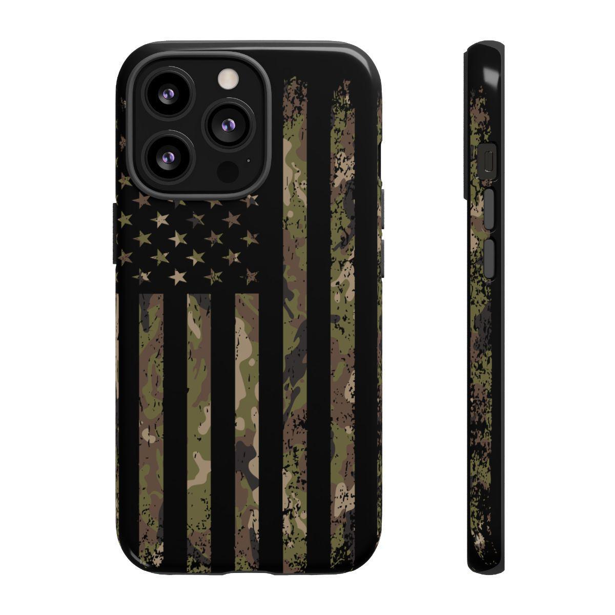 Camo Flag Patriotic Tough Case