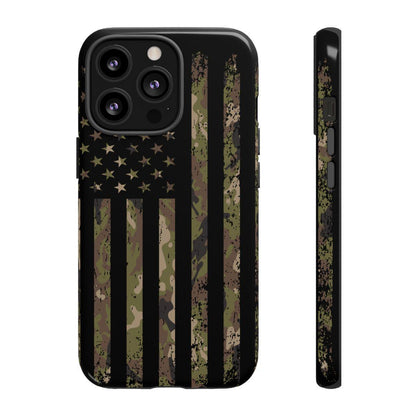 Camo Flag Patriotic Tough Case