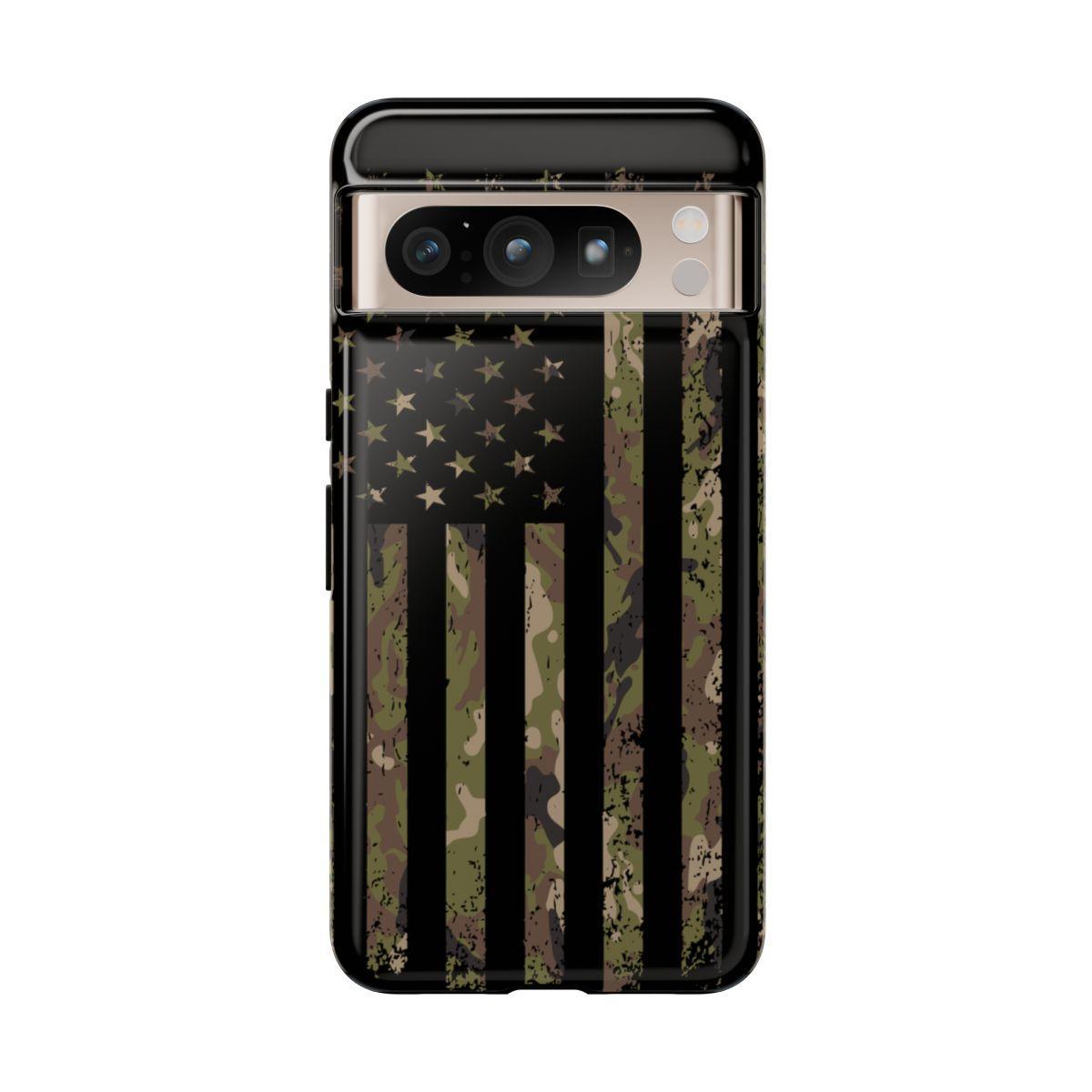 Camo Flag Patriotic Tough Case