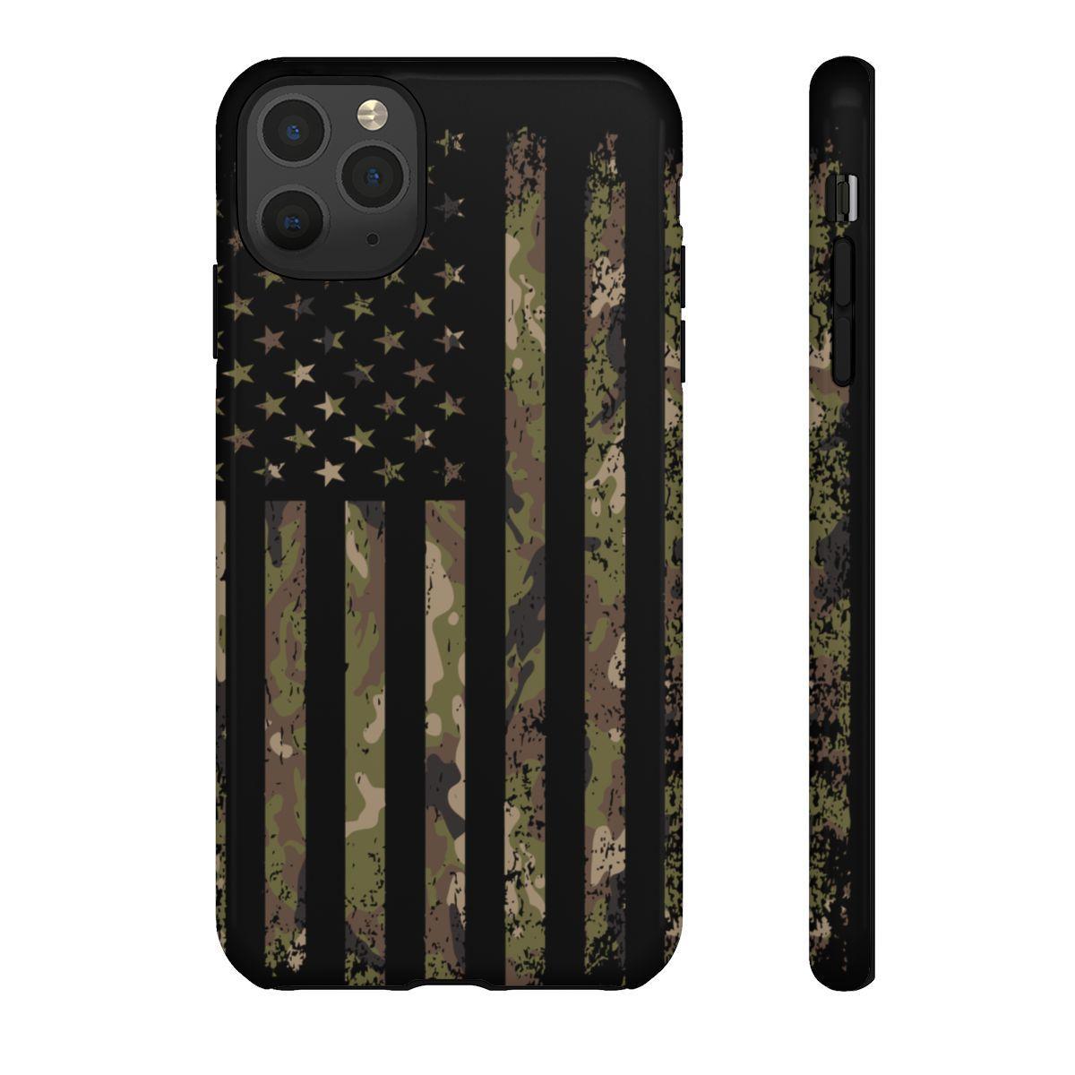 Camo Flag Patriotic Tough Case