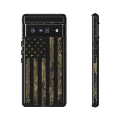 Camo Flag Patriotic Tough Case