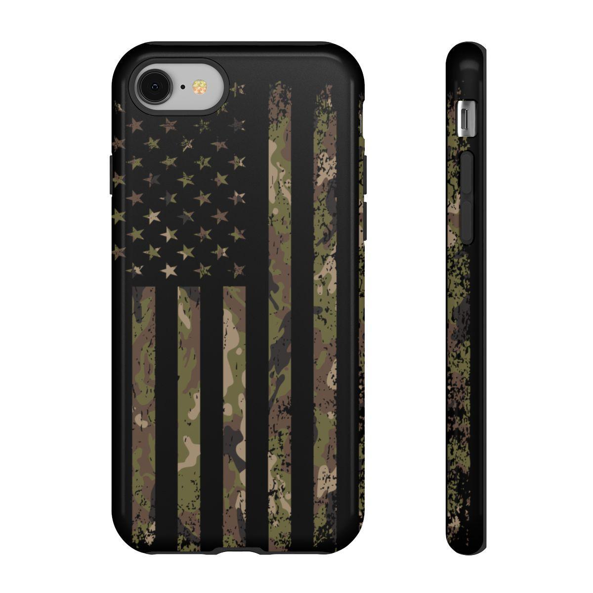 Camo Flag Patriotic Tough Case