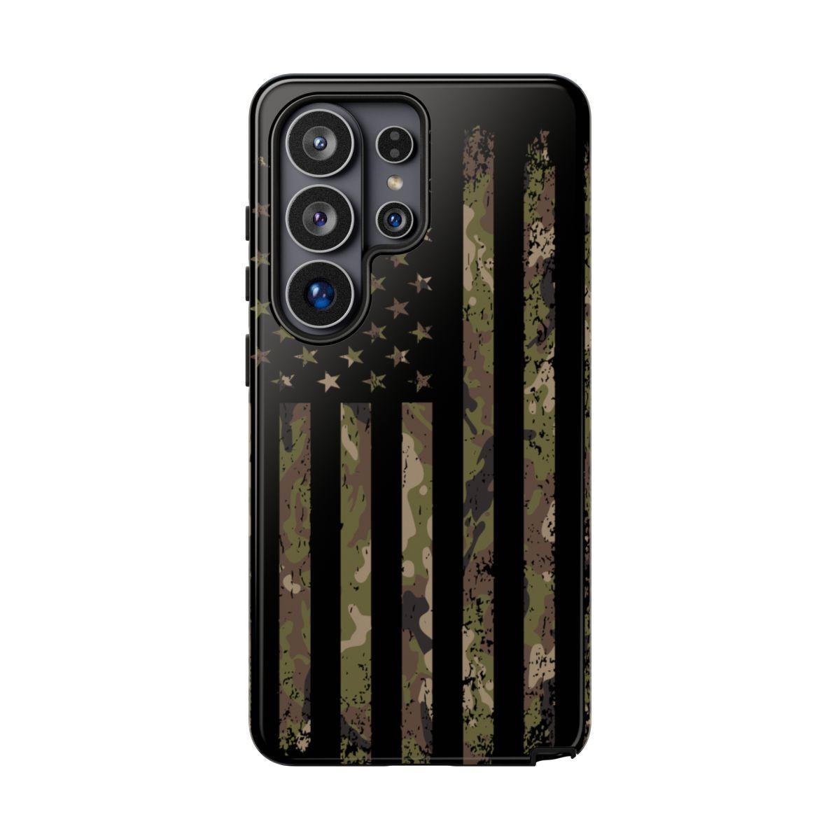 Camo Flag Patriotic Tough Case
