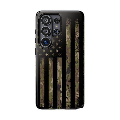 Camo Flag Patriotic Tough Case