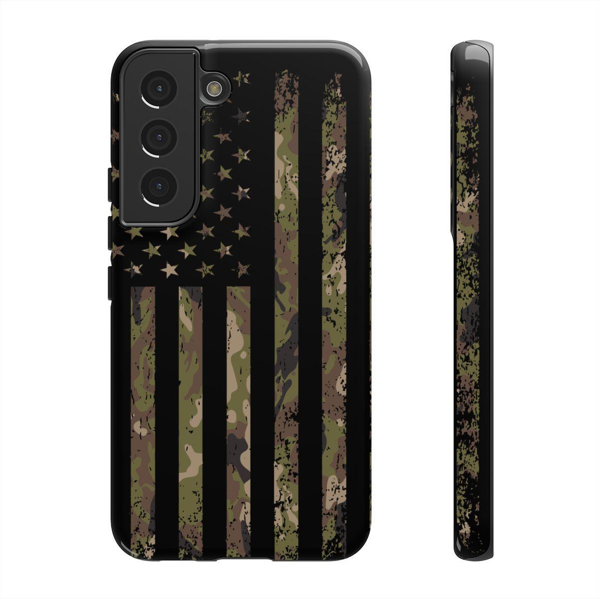 Camo Flag Patriotic Tough Case