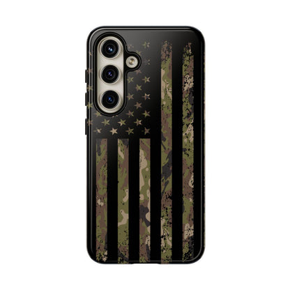 Camo Flag Patriotic Tough Case