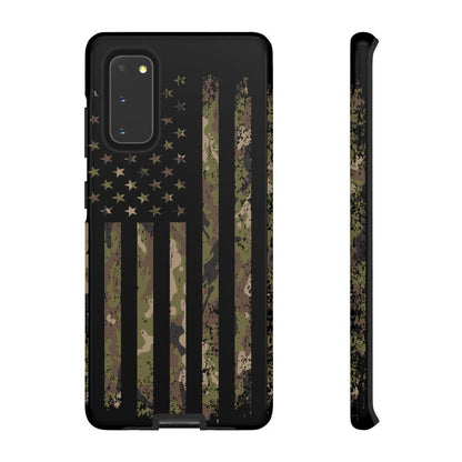 Camo Flag Patriotic Tough Case