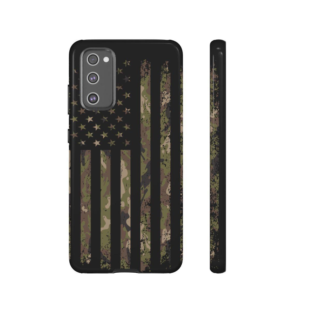 Camo Flag Patriotic Tough Case