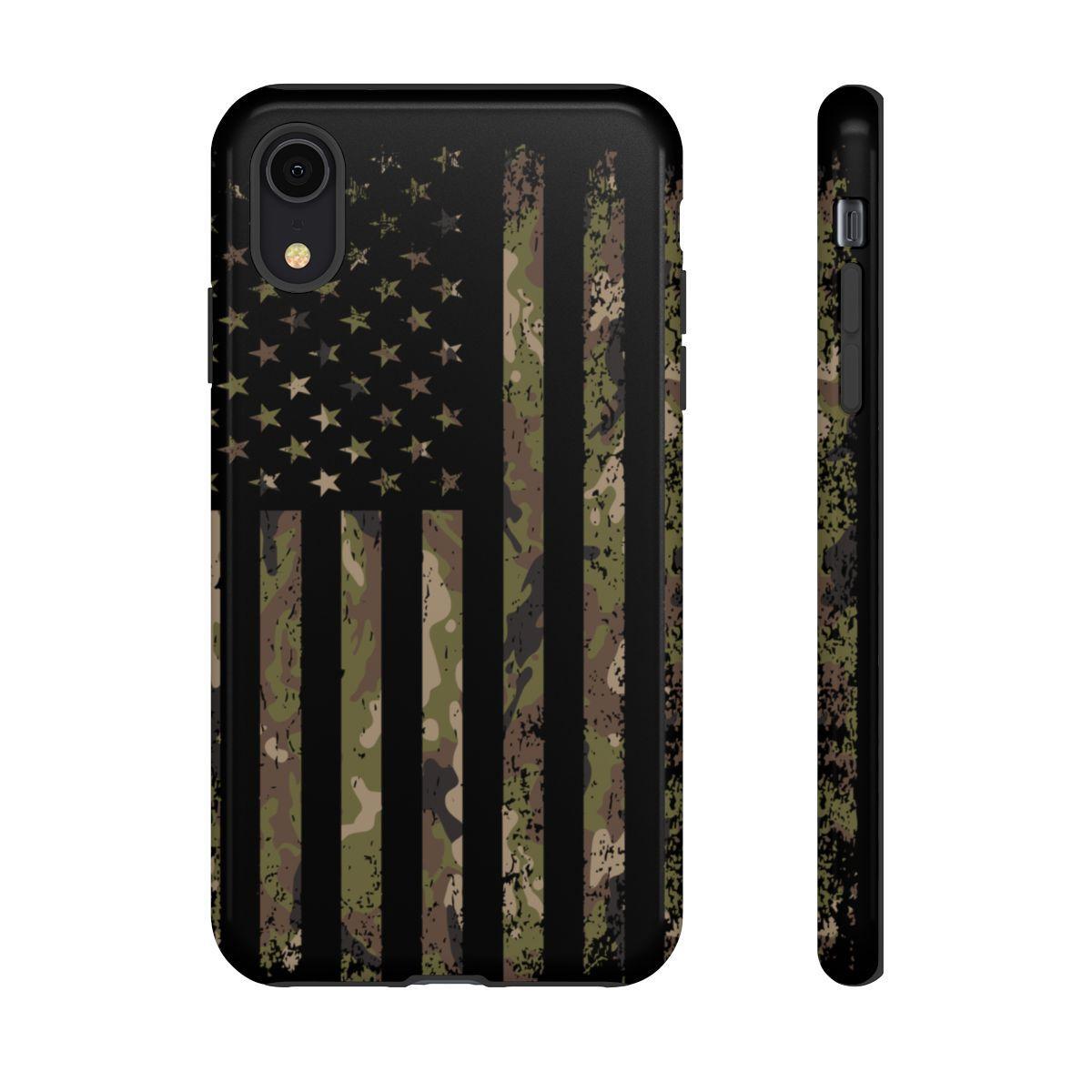 Camo Flag Patriotic Tough Case