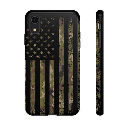 Camo Flag Patriotic Tough Case