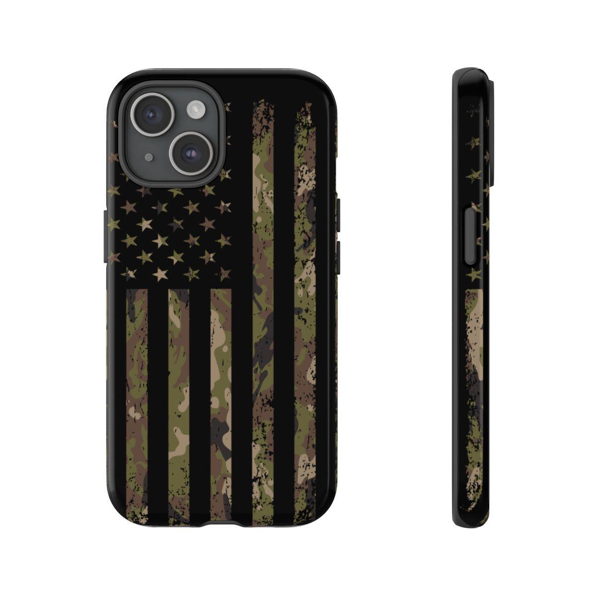 Camo Flag Patriotic Tough Case