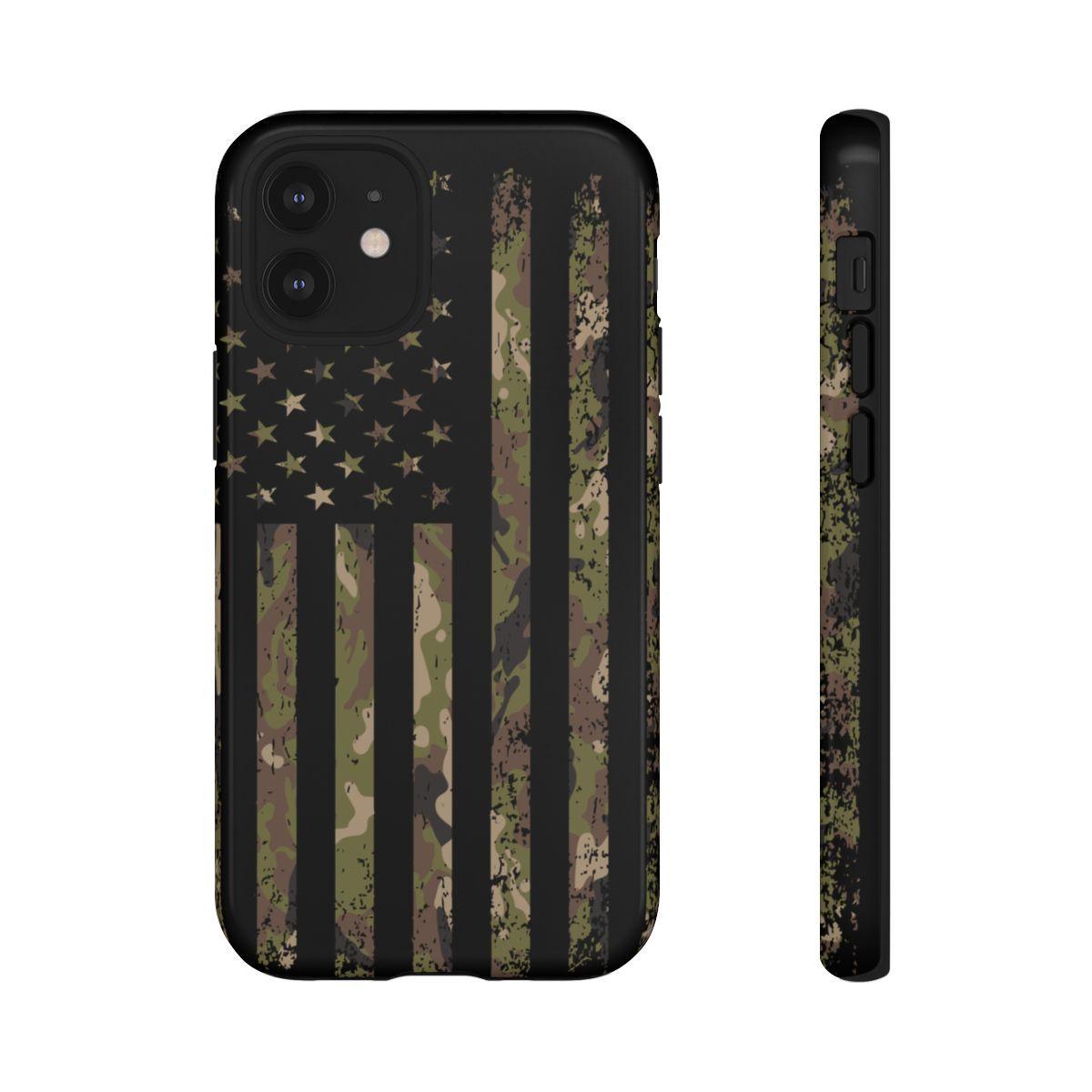 Camo Flag Patriotic Tough Case