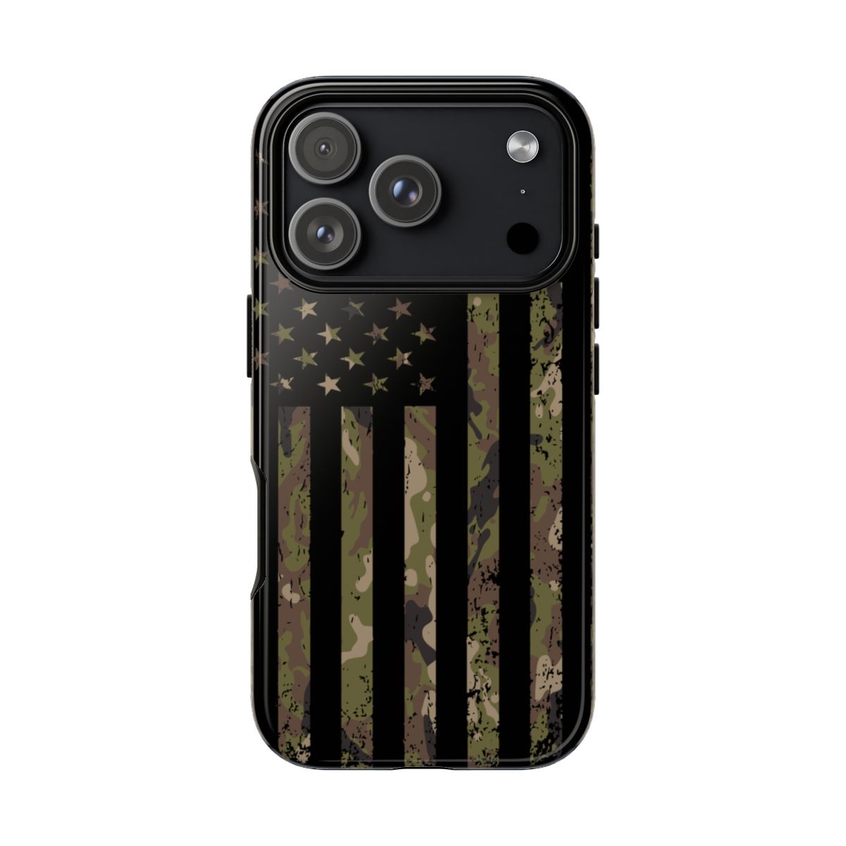 Camo Flag Patriotic Tough Case - iPhone 18 Pro